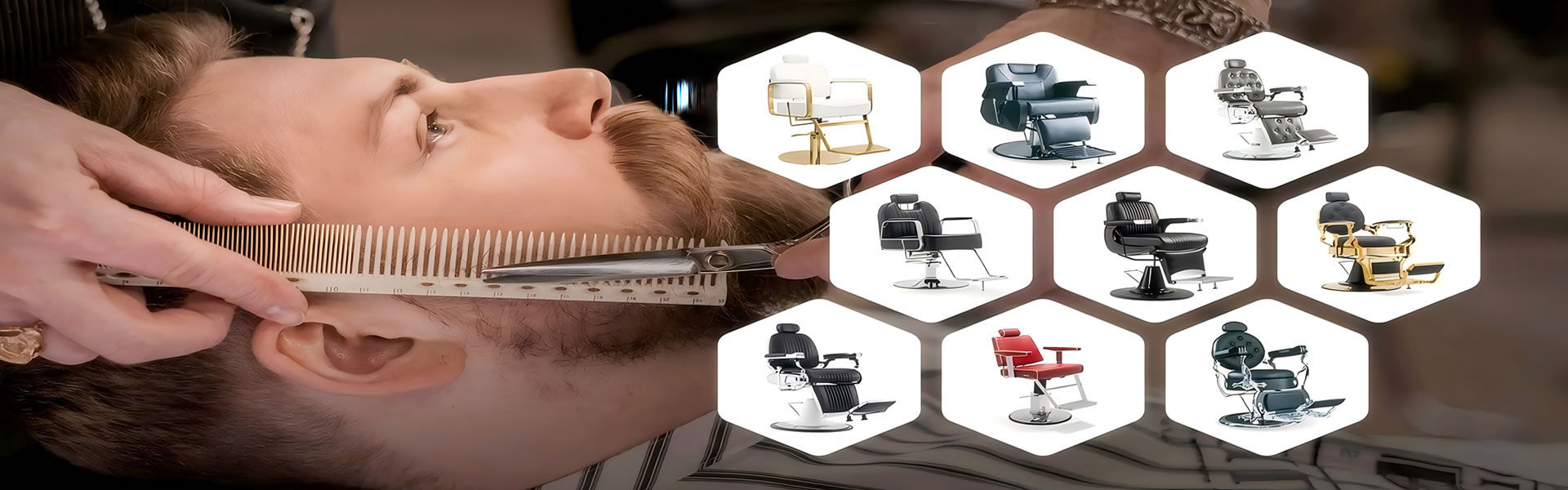 Barber Chairs,Shampoo bed,Salon Chairs,Grace Salon Furniture Show